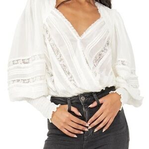 Free People The Eloise Bodysuit, Small